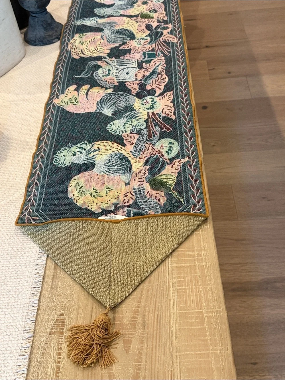 Source Unknown embroidered rooster